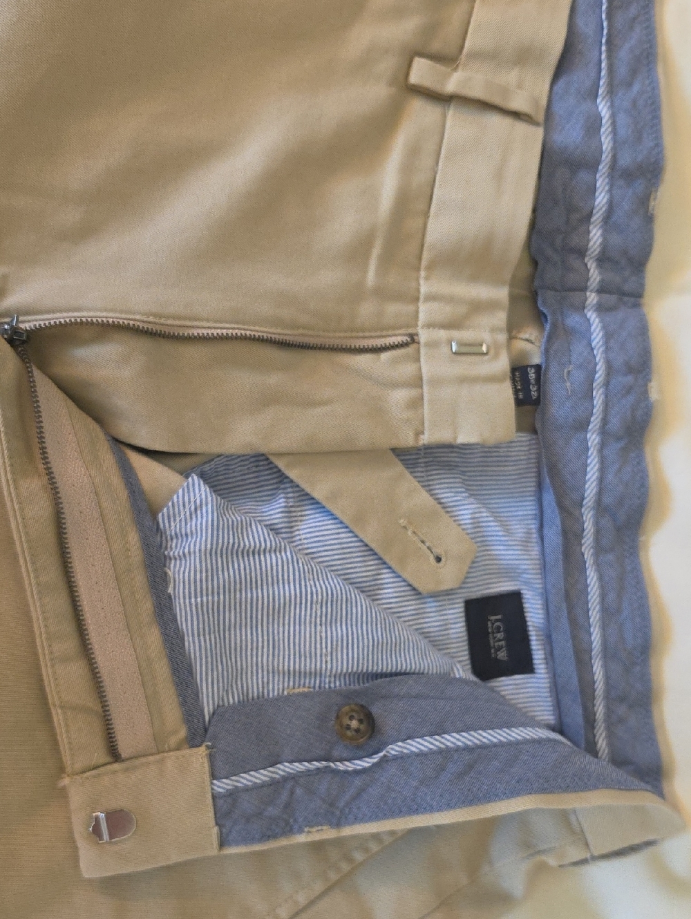 J. Crew Men’s Khaki Chinos - Beige